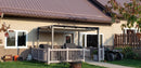 PURPLE LEAF Outdoor Retractable Pergola with Sun Shade Canopy Patio Aluminum Pergola for Garden