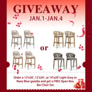 PURPLE LEAF Outdoor Hardtop Gazebo for Patio Bronze Aluminum Frame Pavilion with Navy-Blue Curtain