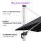 PURPLE LEAF Best Square Cantilever Pool Umbrella Outdoor Patio Sun Porch Umbrella