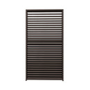 PURPLE LEAF Louvered Pergola Accessory Aluminum Louver Grille for Optimal Privacy, Sunlight Control Side Fixed Shutter Wall, for Bronze Pergola Not Included