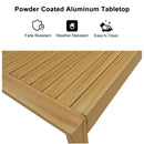 PURPLE LEAF Counter Stools, Bar Stools Set of 2 Rattan Bar Stools Wicker Bar Chairs Woven Aluminum Barstools with Back and Cushions