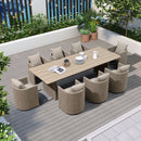PURPLE LEAF 2- Pieces Patio Dining Chair All-Weather Modern Outdoor Aluminum Dining Chair with Olefin Cushions Pillows for Garden Backyard