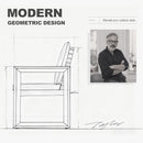 PURPLE LEAF Caesar Outdoor Dining Set Aluminum Luxury Patio Furniture Table and Chairs Set with Olifen Removable Thick Cushion and Pillow Patio Dining Sets for Garden Deck