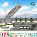 PURPLE LEAF Eco-friendly Affordable Patio Umbrella UV Resistant Sustainable Yard Umbrellas