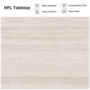 PURPLE LEAF 7 / 9 / 11 pcs Outdoor Dining Set Patio Dining Furniture for Lawn Backyard Deck Brown