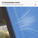 PURPLE LEAF Patio Chaise Lounge Plastic Pool Outdoor Lounge Chair with Aluminum Frame Stackable Patio Tanning Chairs for Poolside Sunbathing Beach Deck Yard