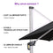 PURPLE LEAF Best Square Cantilever Pool Umbrella Outdoor Patio Sun Porch Umbrella