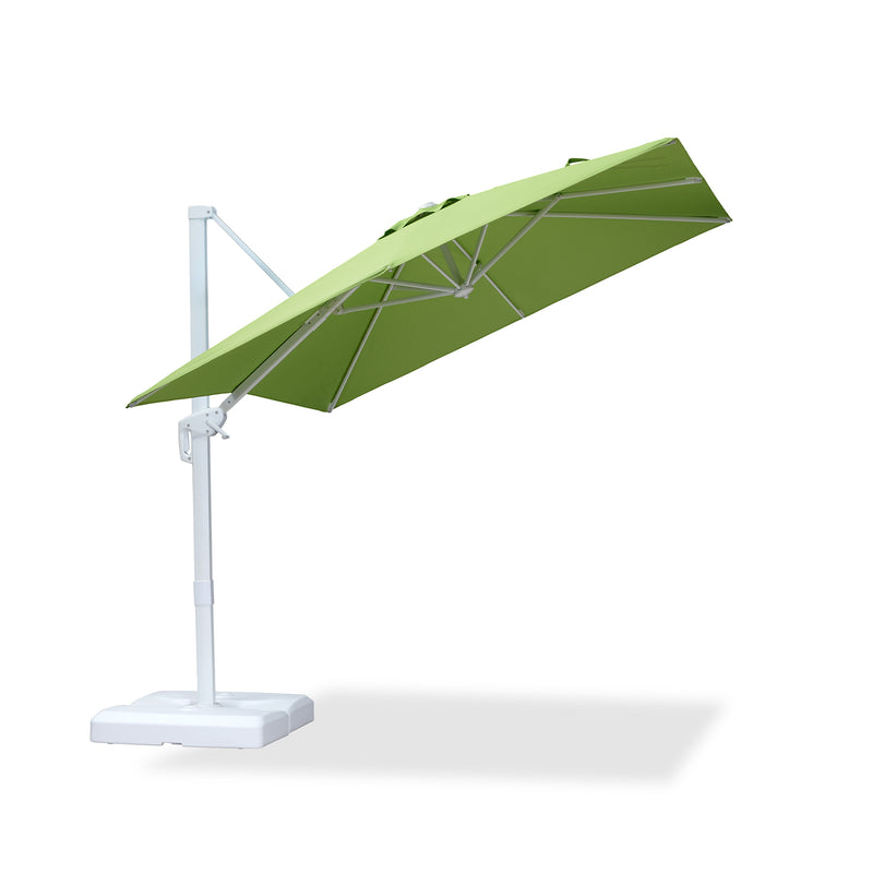 Clearance - PURPLE LEAF OPEN BOX White Outdoor Economical Patio Umbrellas