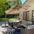 Clearance - PURPLE LEAF OPEN BOX Round Sunbrella Outdoor Patio Umbrella