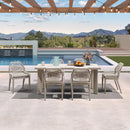 PURPLE LEAF 7/9/11 Pieces Patio Dining Set with Sunbrella Cushions All-Weather Wicker Patio Table and Chairs for Deck, Garden