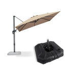 PURPLE LEAF Affordable Patio Umbrella Square and Rectangular Cantilever Umbrella