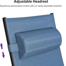 PURPLE LEAF Patio Chaise Lounge Set Outdoor Beach Pool Sunbathing Lawn Lounger Recliner Chair Outside Chairs with Side Table Included