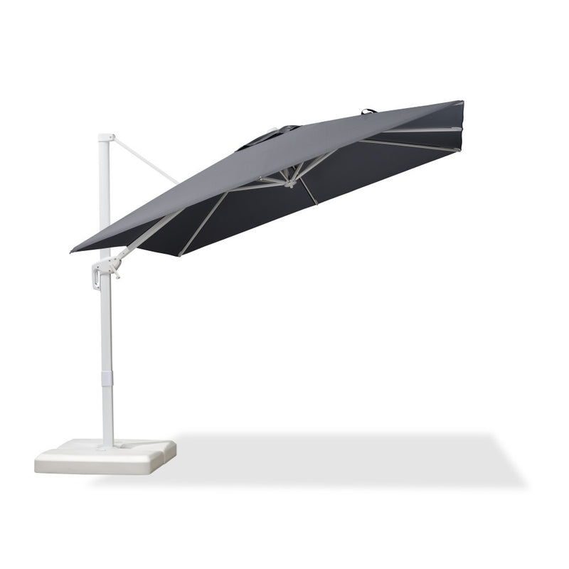 PURPLE LEAF White Outdoor Patio Umbrella Economical Large Patio Umbrellas