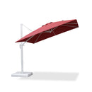 Clearance - PURPLE LEAF OPEN BOX White Outdoor Economical Patio Umbrellas