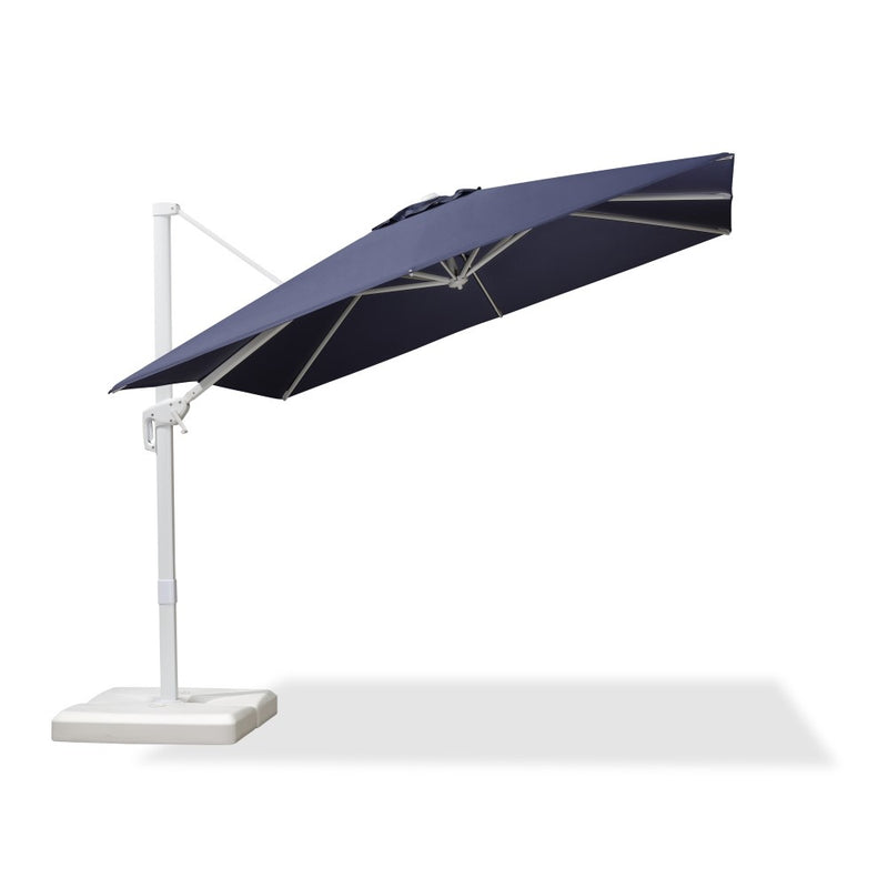 PURPLE LEAF White Outdoor Patio Umbrella Economical Large Patio Umbrellas