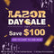 PURPLE LEAF Double Top 9 / 10 / 11 / 12 ft Square Outdoor Umbrellas with Lights
