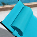 PURPLE LEAF Replacement Textilene Headrest Pillow for Chaise Lounge