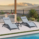 PURPLE LEAF Replacement Textilene Headrest Pillow for Chaise Lounge