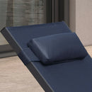 PURPLE LEAF Replacement Textilene Headrest Pillow for Chaise Lounge