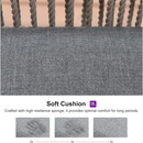 PURPLE LEAF Sunbrella Cushion for Stool