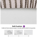 PURPLE LEAF Sunbrella Cushion for Stool