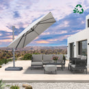 PURPLE LEAF UV Resistant Affordable Patio Outdoor Umbrella with Recycled Fabric