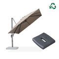 PURPLE LEAF UV Resistant Patio Umbrella Affordable Outdoor Umbrella with Base