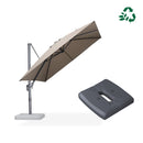 PURPLE LEAF UV Resistant Patio Umbrella Affordable Outdoor Umbrella with Base