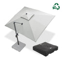 PURPLE LEAF UV50+ Fade Resistant Cantilever Umbrella, Patio Umbrellas with Base