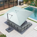 PURPLE LEAF UV Resistant Affordable Patio Outdoor Umbrella with Recycled Fabric