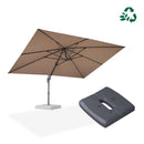 PURPLE LEAF UV Resistant Patio Umbrella Affordable Outdoor Umbrella with Base