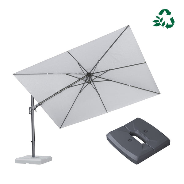 lg patio umbrella Amazon.com: Ginelite 10Ft Offset Hanging Umbrella Umbrella SDP No Fading Canopy Anti-Break Structure Crank Poolside Umbrella, Navy Blue : Grocery & Gourmet Food right tilt Cape Soleil 7.5-Ft Commercial-Grade Outdoor