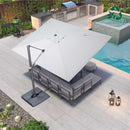 PURPLE LEAF UV Resistant Affordable Patio Outdoor Umbrella with Recycled Fabric