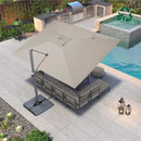 PURPLE LEAF UV Resistant Affordable Patio Outdoor Umbrella with Recycled Fabric