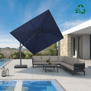 PURPLE LEAF UV Resistant Left-right Tilting Patio Umbrella Swivel Outdoor Umbrella