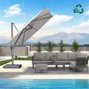 Clearance - PURPLE LEAF OPEN BOX UV Resistant Patio Umbrella Economical Outdoor Umbrella