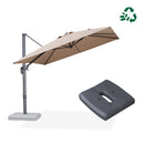 PURPLE LEAF UV Resistant Patio Umbrella Affordable Outdoor Umbrella with Base