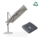 PURPLE LEAF UV Resistant Patio Umbrella Affordable Outdoor Umbrella with Base