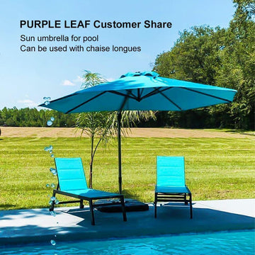 10 / 11 ft Patio Offset Umbrellas
