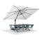 Clearance - PURPLE LEAF OPEN BOX Affordable Cantilever Umbrella for Patio