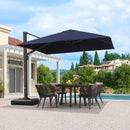 Clearance - PURPLE LEAF OPEN BOX Patio Cantilever Sydney Style Umbrella