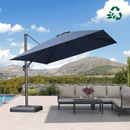 PURPLE LEAF Eco-friendly Affordable Patio Umbrella UV Resistant Sustainable Yard Umbrellas