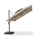 PURPLE LEAF Eco-friendly Fade Resistant Patio Umbrella High Quality Cantilever Umbrella