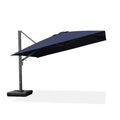 PURPLE LEAF Outdoor Sun Heavy Duty Cantilever Umbrella for Patio, Porch, Beach