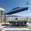 PURPLE LEAF Eco-friendly Fade Resistant Patio Umbrella High Quality Cantilever Umbrella