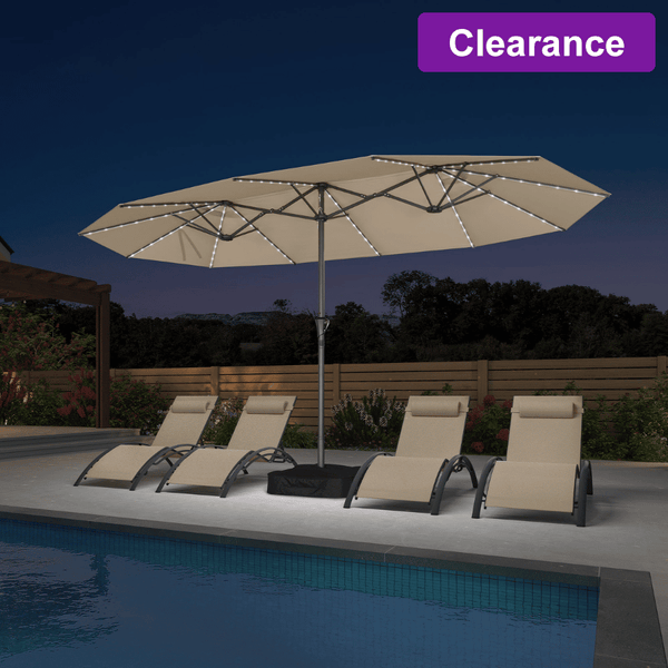 biggest size patio umbrella Ultra Large 15FT Outdoor Patio Garden Umbrella Introducing our 15ft Outdoor Patio Umbrella the perfect blend of style Ainfox 13ft Large Patio Umbrella,