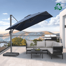 PURPLE LEAF Eco-friendly Affordable Patio Umbrella UV Resistant Sustainable Yard Umbrellas
