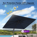 PURPLE LEAF Eco-friendly Affordable Patio Umbrella UV Resistant Sustainable Yard Umbrellas