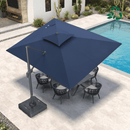 PURPLE LEAF Eco-friendly Fade Resistant Patio Umbrella High Quality Cantilever Umbrella