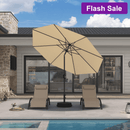 PURPLE_LEAF_Black_Frame_Outdoor_Market_Umbrellas_Yard_Tilting_Patio_Table_Umbrella_with_Base-r10-beige-Tilt_Patio_Umbrella_Poolside